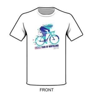 Dynamo Events - Tour of Northland - T-Shirt 2019 - Front