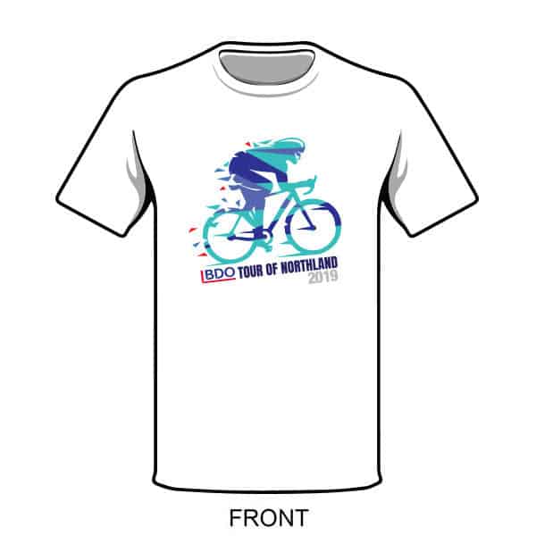 Dynamo Events - Tour of Northland - T-Shirt 2019 - Front