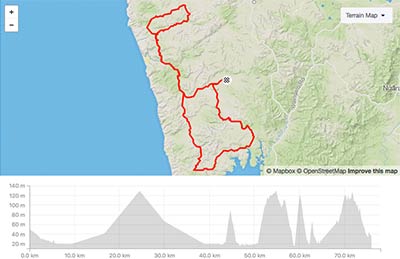 Winter Fun Rides Te Akau 78km